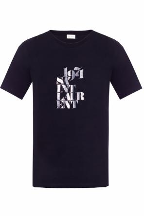 T-shirt with logo, zdjęcie 1 T-shirt with logo od Saint Laurent